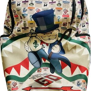Sprayground Monopoly Themed Backpack